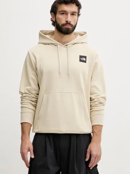 The North Face dukserica za muškarce s pamukom Evolution bež