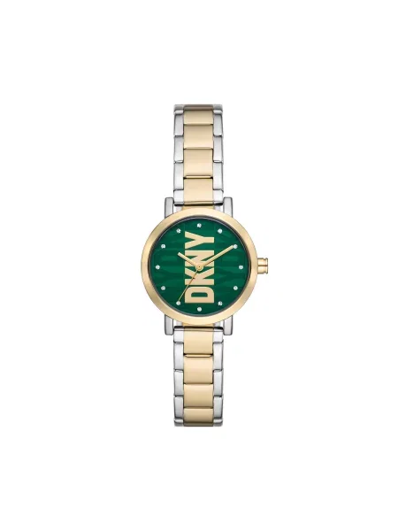 Годинник DKNY Soho Gold/Green срібний