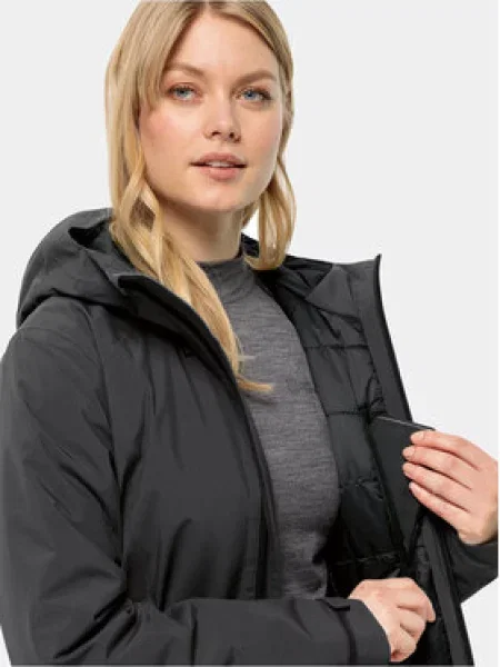 Jack Wolfskin Žieminė striukė Heidelstein Ins Jkt juoda