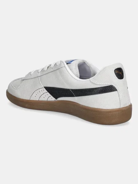 Замшевые кроссовки Puma серые