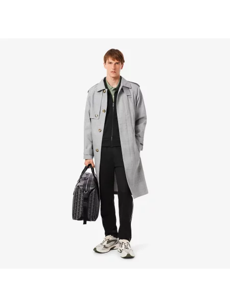 Lacoste Spodnie Dresowe Paris Piqué czarny