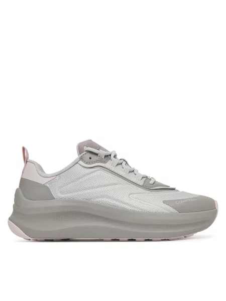 Calvin Klein Superge Chunky Runner Laceup Hf Blst Ny siva