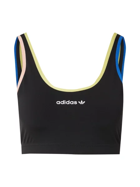 Športová podprsenka adidas Originals Linear čierna