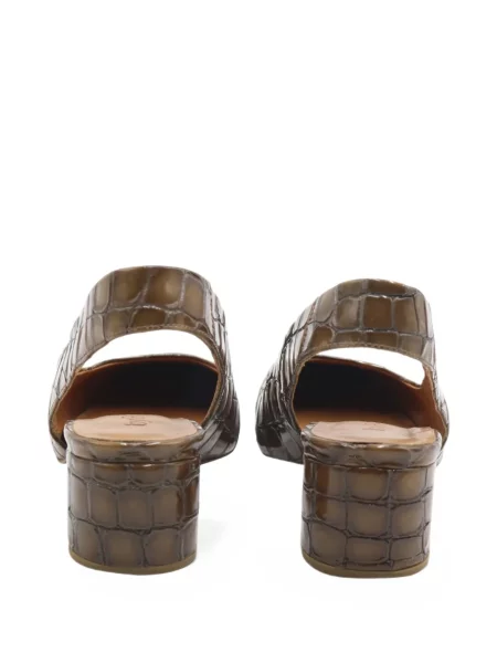 Pantofi cu toc By Far slingback maro