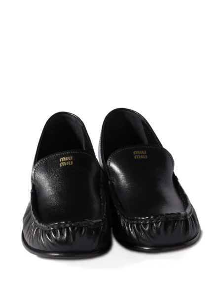 Pantofi loafer Miu Miu negru