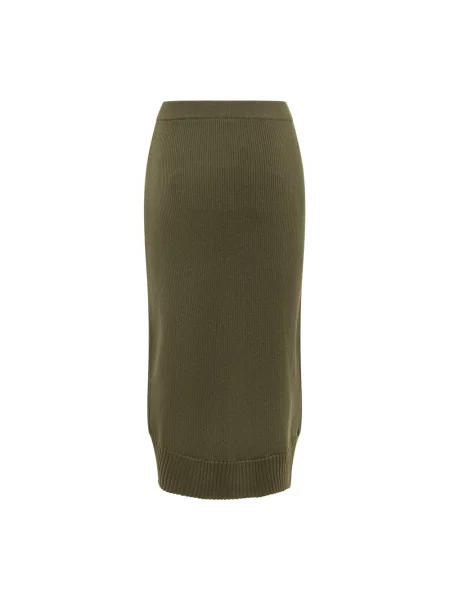 Spódnica midi Victoria Beckham zielona