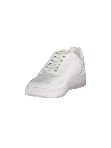 Tommy Hilfiger Sneakersy Th Basket Core Lite Lth biela