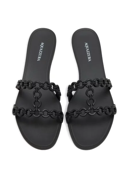 Colier Aquazzura fără toc negru