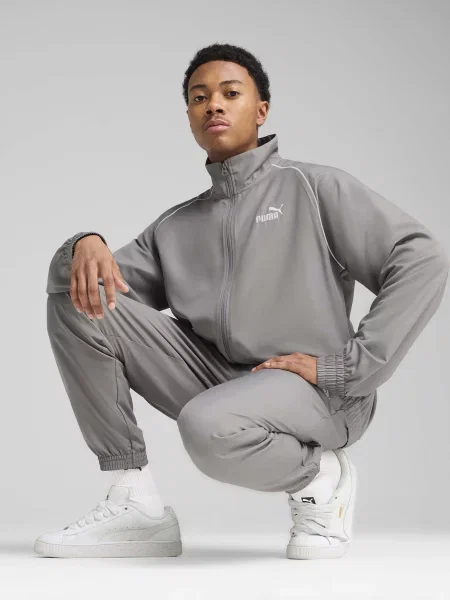 Спортивний костюм PUMA Woven Piping темно-сірий сірий