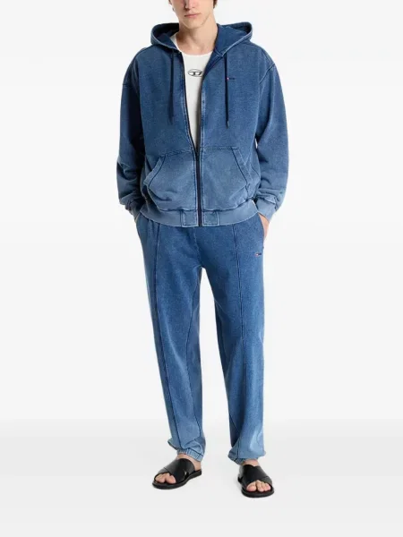 Pantaloni Diesel alergare albastru