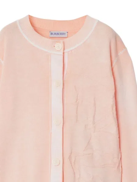 Kardigan dziecięcy Burberry różowy
