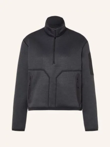Arc'teryx Fleecový Svetr Covert / tmavě šedá černá