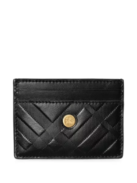 Portofel Burberry în carouri negru