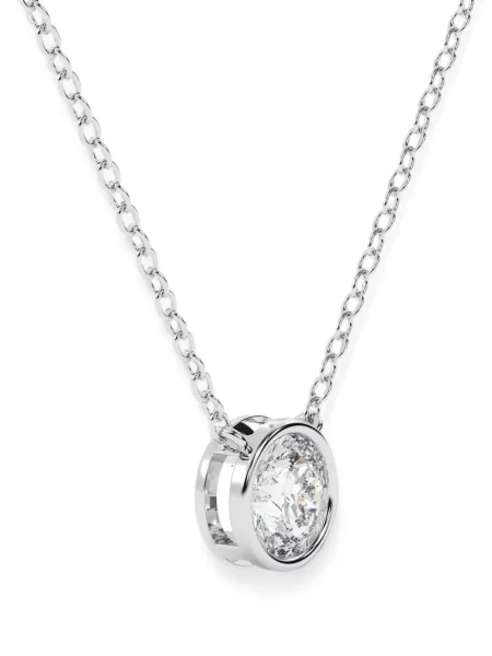 Colier Diamond Essentials alb