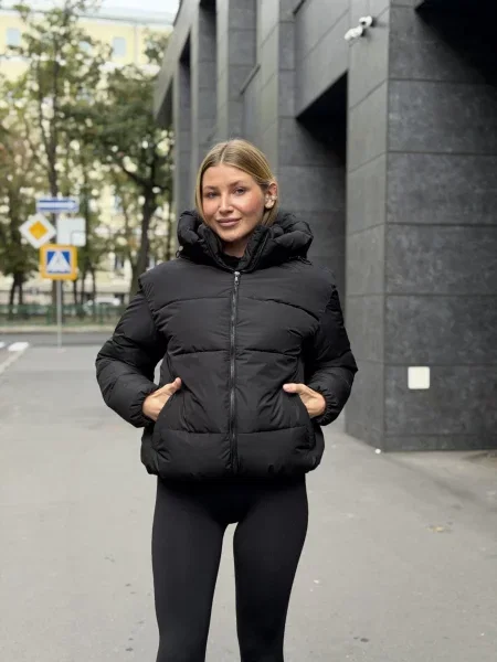 Пуховик Uventum черный