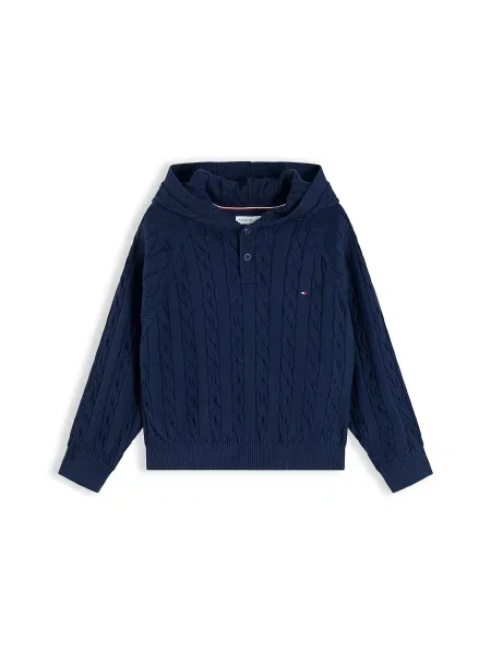 TOMMY HILFIGER Pulover marin albastru
