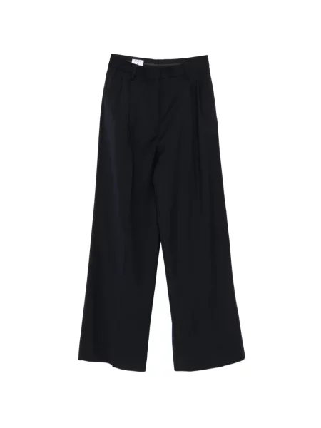 Pantaloni Filippa K plisate albastru