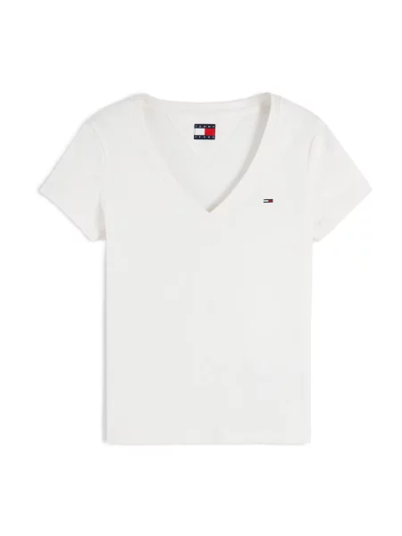 Tommy Jeans Tricou alb