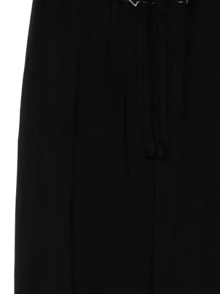 Pantaloni Giovanni Cavagna alergare cu cordon negru