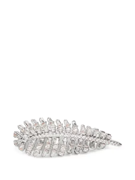 Brosa Swarovski cu pene