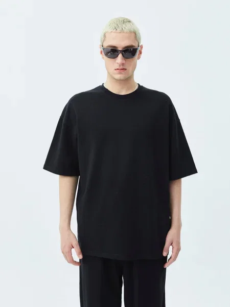 VAMOS CLO Tricou negru