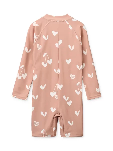 Liewood пляжний комбінезон дитячий Max Printed LS Swim Jumpsuit