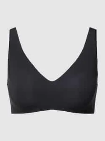 Biustonosz typu bralette z zapięciem na haftkę model ‘ZERO FEEL Sloggi czarny
