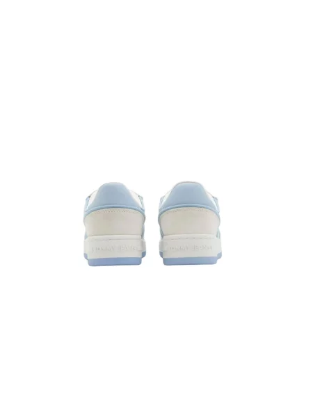 Sneakersy Tommy Hilfiger skórzane retro białe