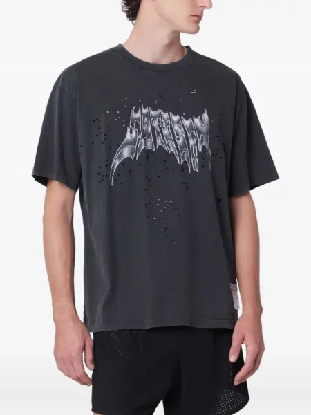 Tricou Satisfy cu imagine gri