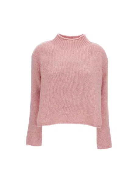 Sweter Lisa Yang chunky różowy