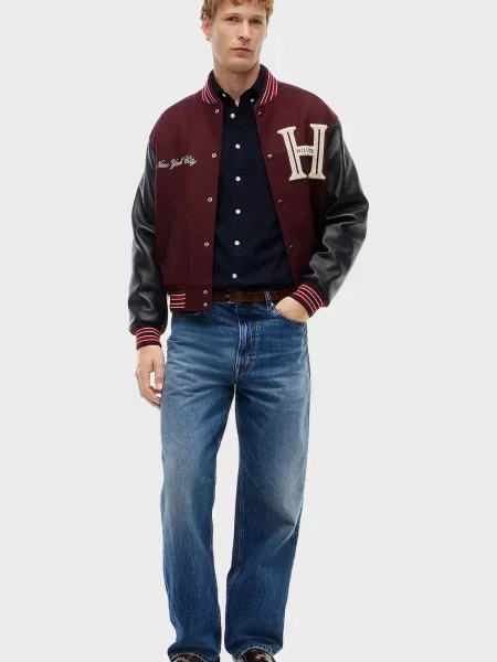 Фланелева сорочка Tommy Hilfiger в ялинку синя