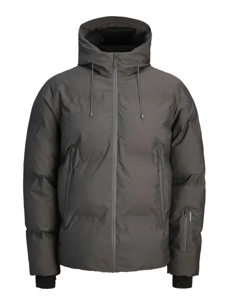 JACK & JONES Zimska jakna JCOFUSION' siva