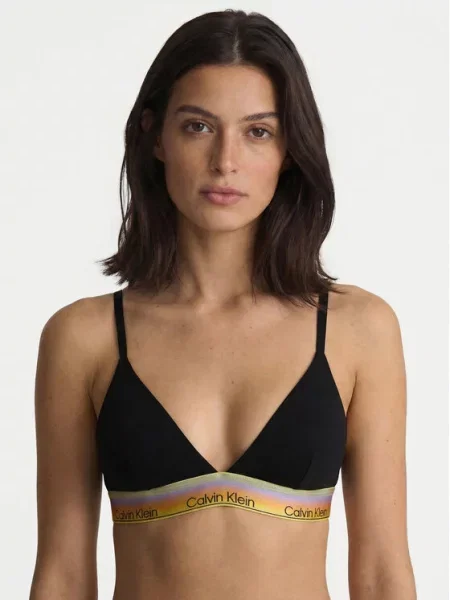 Calvin Klein Swimwear Gornji del bikini črna