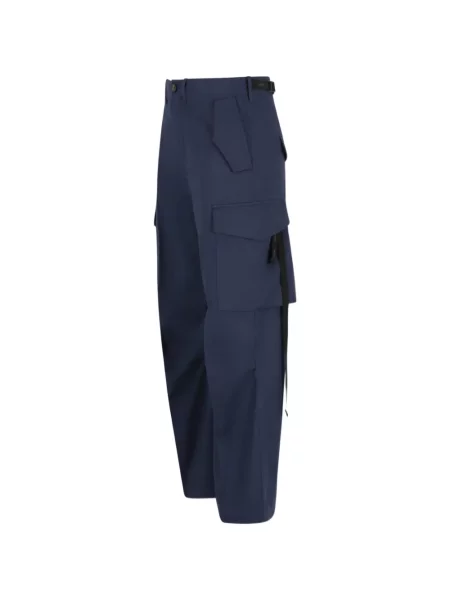 Pantaloni cargo Setchu albastru