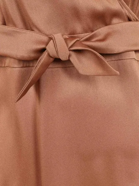 Rochie maxi Fabiana Filippi de costum maro