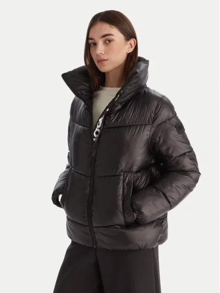 DKNY Zimska jakna črna