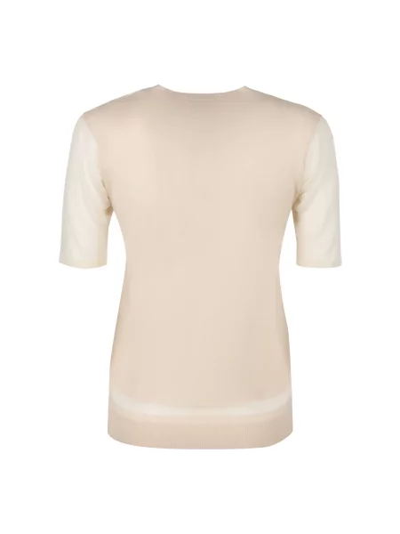 Sweter Agnona wełniany różowy