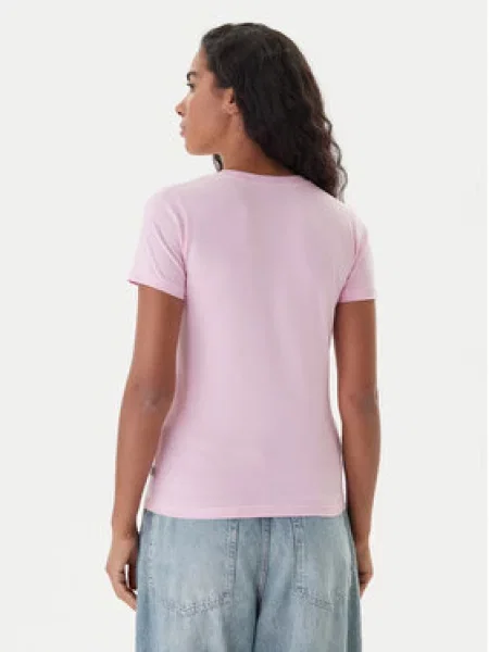 Tričko Guess Jeans růžové