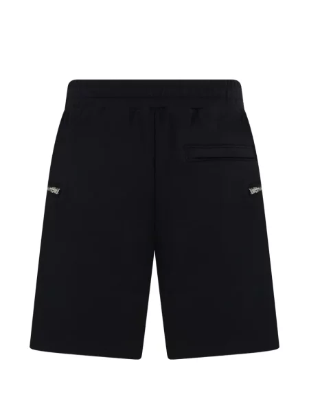 Pantaloni scurți Moschino cu imagine negru