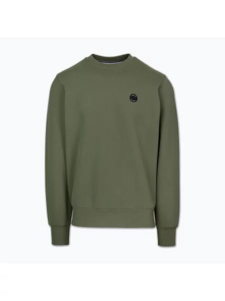 Мъжки суитшърт Pitbull Small Logo Crewneck olive зелено