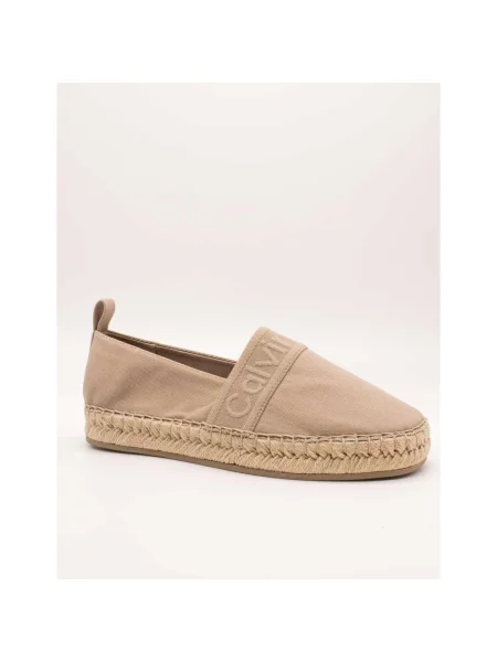 Calvin Klein Espadrile Logo Webbing bej