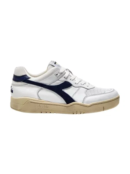 Diadora Buty Mężczyzna 42 EU Skóra Vintage Tennis Style Sneaker Unisex biały
