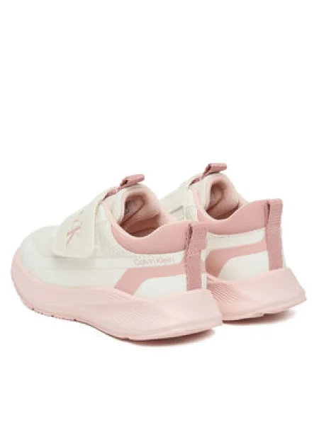 Calvin Klein Sportcipők Velcro M Fehér rózsaszín