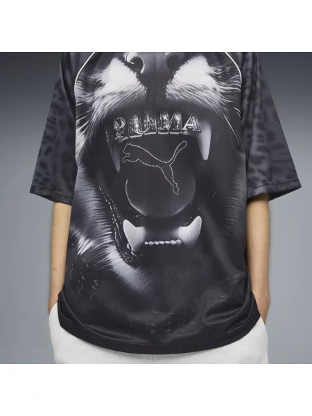 PUMA koszulka Street Glam Relaxed Graphic Odzież XL czarny