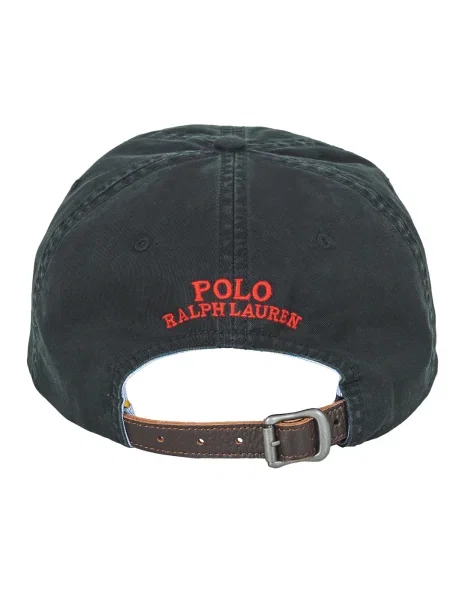 Polo Ralph Lauren Čiapka svetlohnedá / červená biela čierna