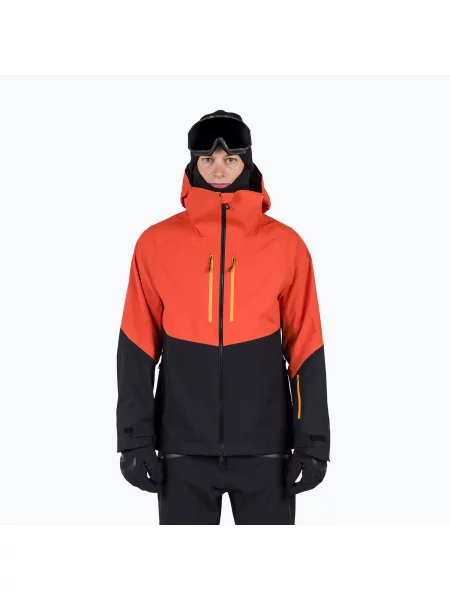 Мъжко скиорско яке Rossignol Evader tan червено