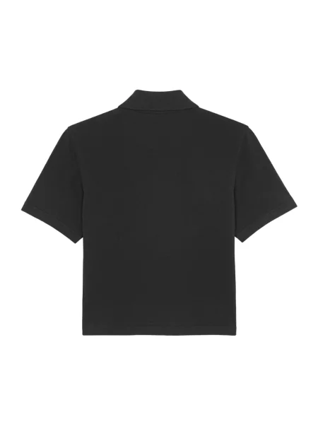 Koszulka polo Saint Laurent czarna