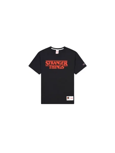 Champion x Stranger Things Men´s T-Shirt Mężczyźni Koszulki Champion Size: M czarny
