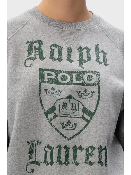 Свитшот Polo Ralph Lauren серый