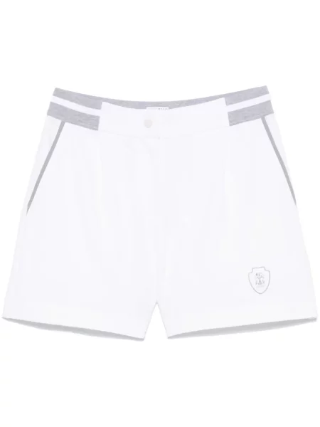 Pantaloni scurți Brunello Cucinelli alb